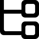 Object Connection Round 1097 SVG Icon